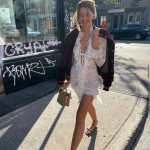 Raga Malak Haifa White Lace Dress